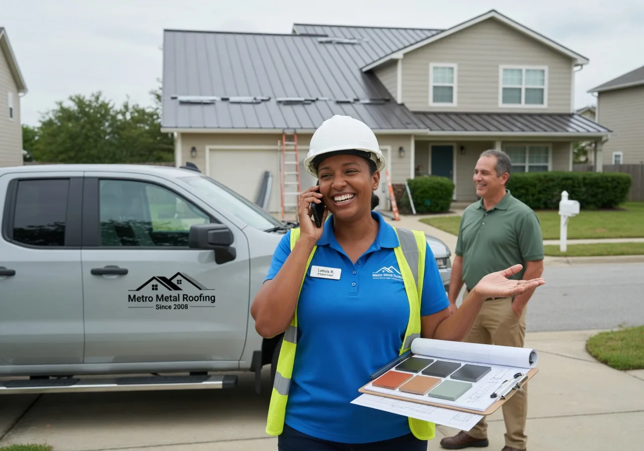 Storm Damage Metal Roof Repair in Kurtistown, HI